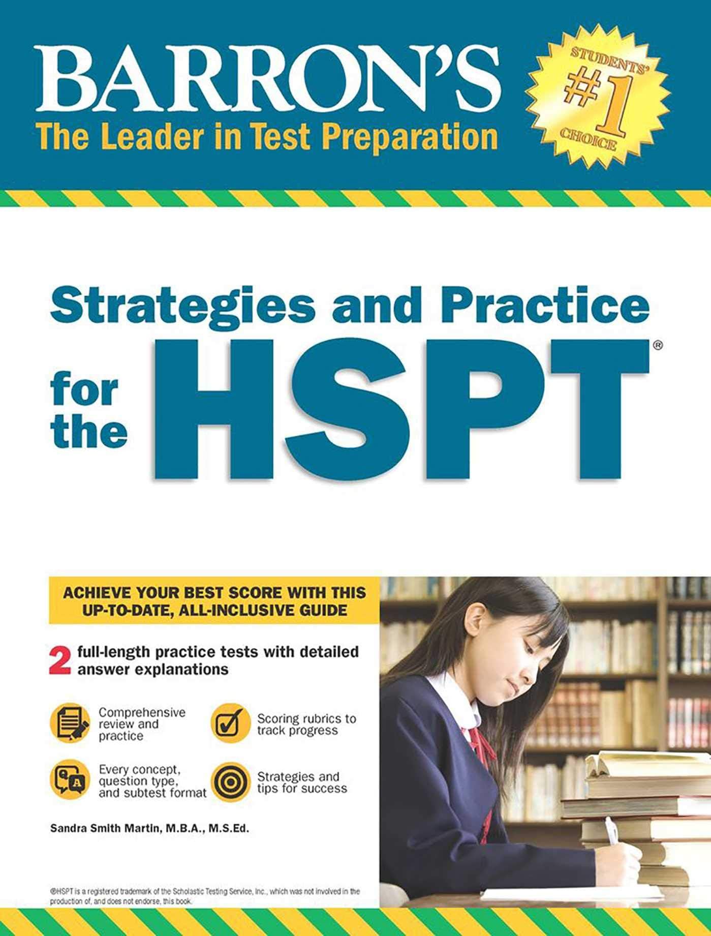 Barron's Strategies and Practice for the HSPT (Barron's Test Prep)