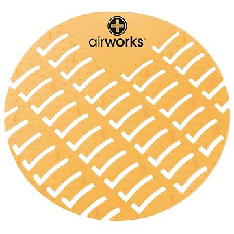Hospeco - CC-003 Airworks AWUS231-BX Yellow Citrus Grove Urinal Screen Box of 10