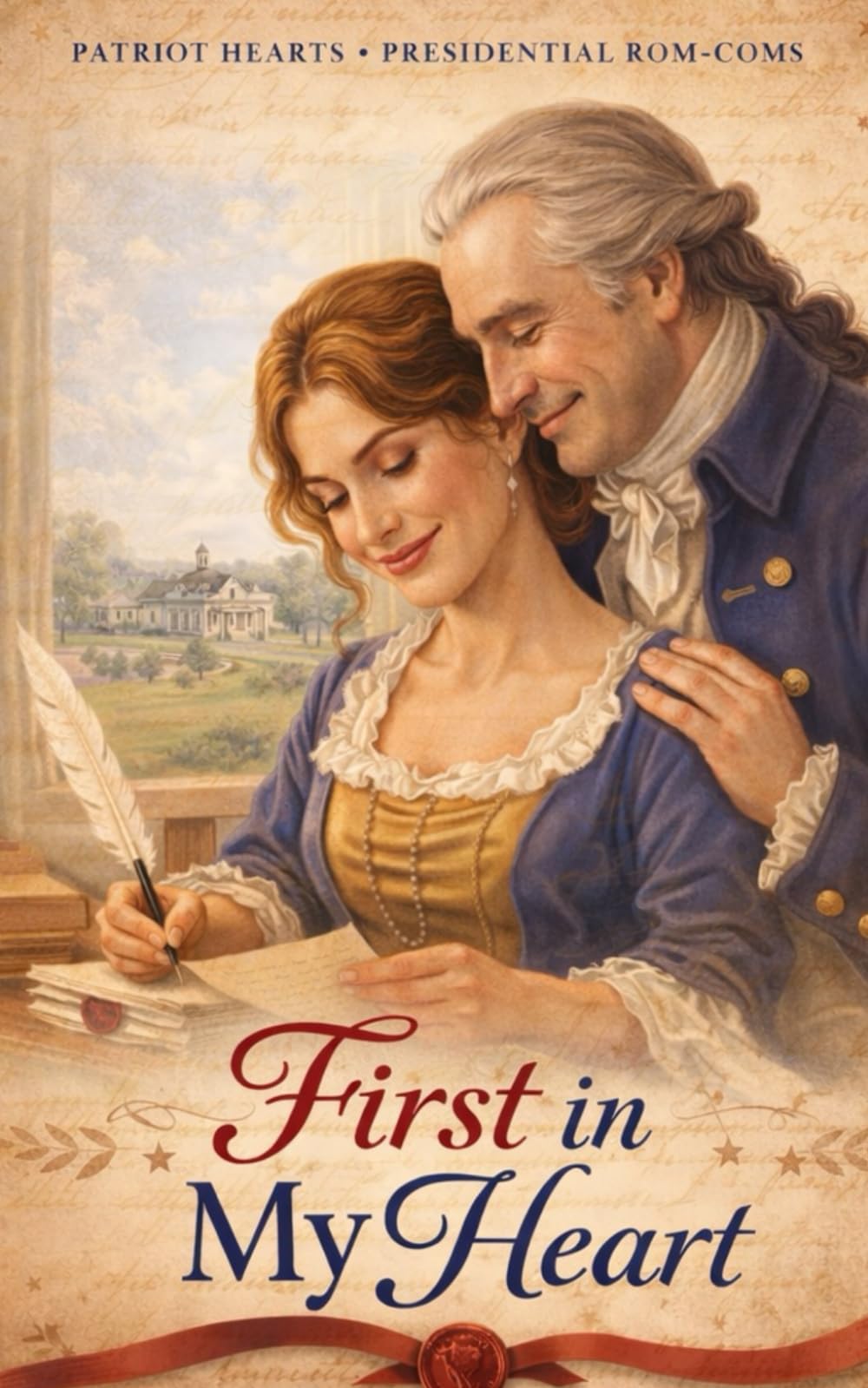 First in My Heart: A George Washington American Revolution Romance (Patriots of the Heart: A Presidential Romance Series)