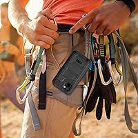 Vista 8 de Beasyjoy Funda impermeable para iPhone 13, funda de metal con protector de pantalla integrado, resistente protección de cuerpo completo, grado