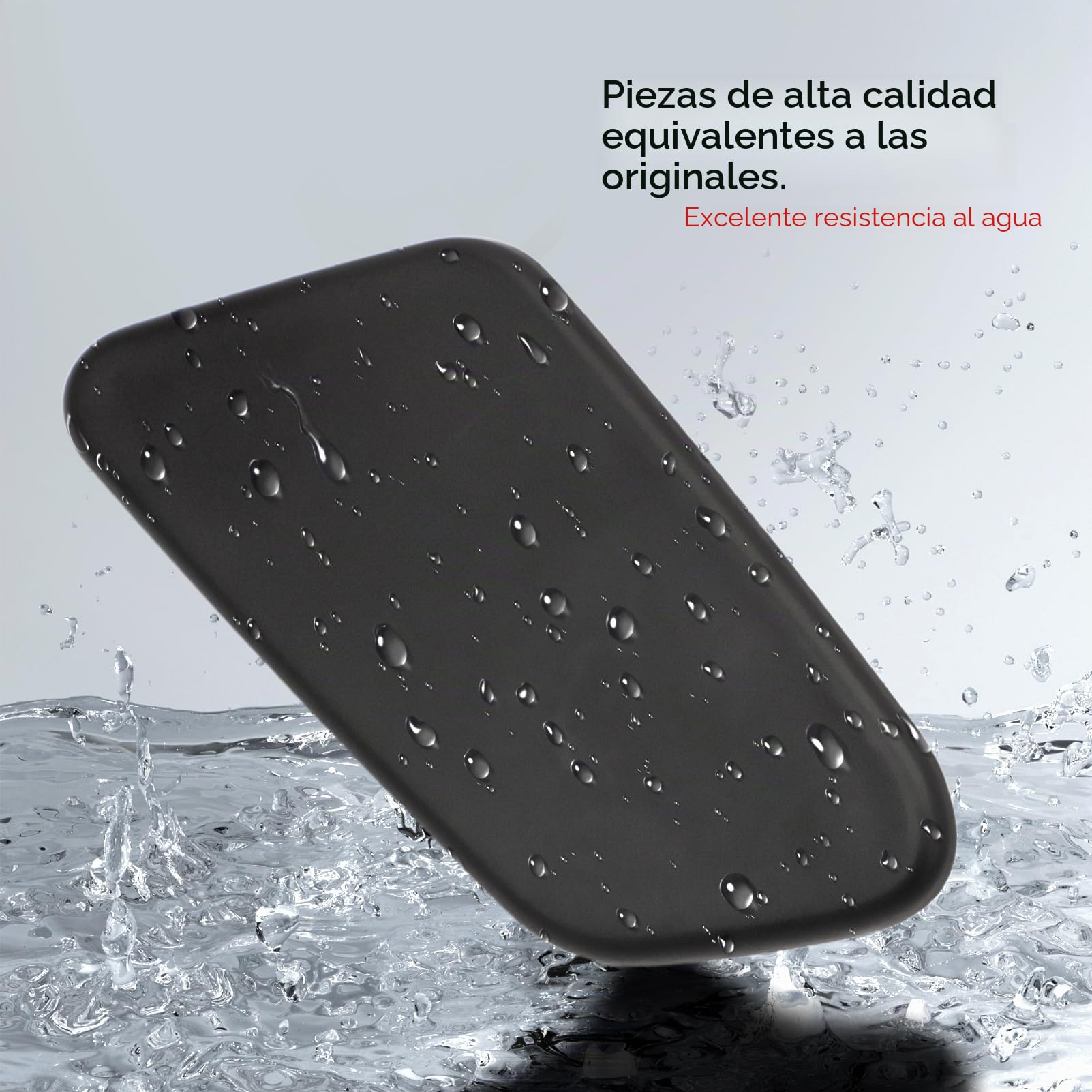 2 piezas de cubierta de lavado de faros para C8 desde 2002, cubierta de boquilla de pulverización, cubierta de parachoques izquierda y derecha 6438.K7, 6438K7, tapa de cubierta de limpieza de