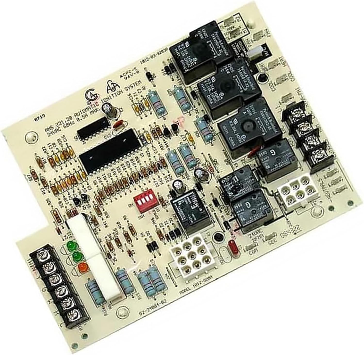 62-24084-01 Upgraded Furnace Control Circuit Board, Direct Replacement Control Board for 62-24084-82 62-24084-02