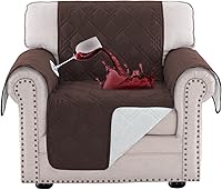 Vista 32 de Turquoize Funda de sofá 100% impermeable, fundas de sofá lavables, fundas de sofá para sofá de 3 cojines, funda de sofá triple antideslizante