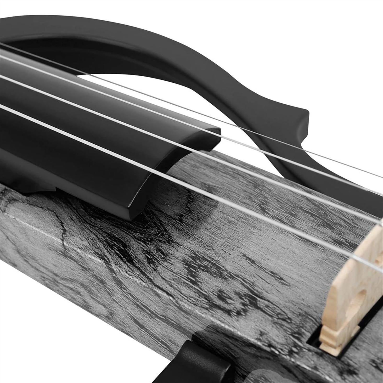 Geige 4/4 Elektrische Violine Aus Kohlefaser Für Üben