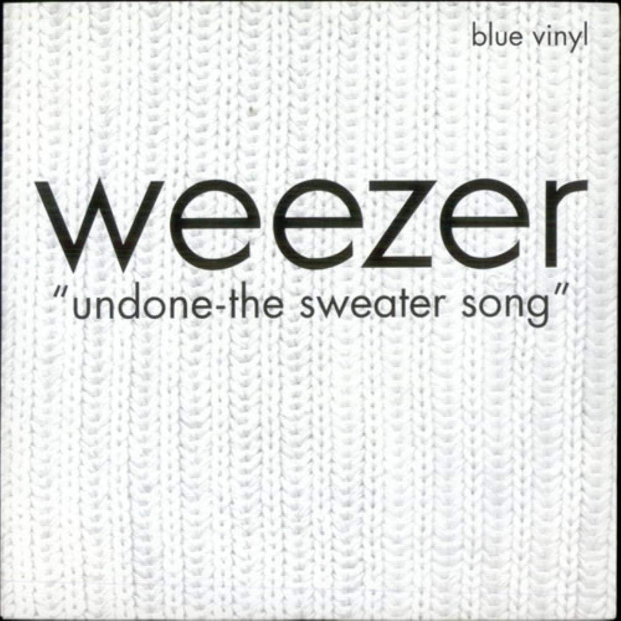 Undone The Sweater Song Blue Vinyl Weezer Amazon.ca Music
