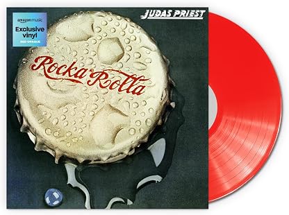 Rocka Rolla (Amazon Exclusive Red Opaque Vinyl) por Judas Priest, capa do álbum