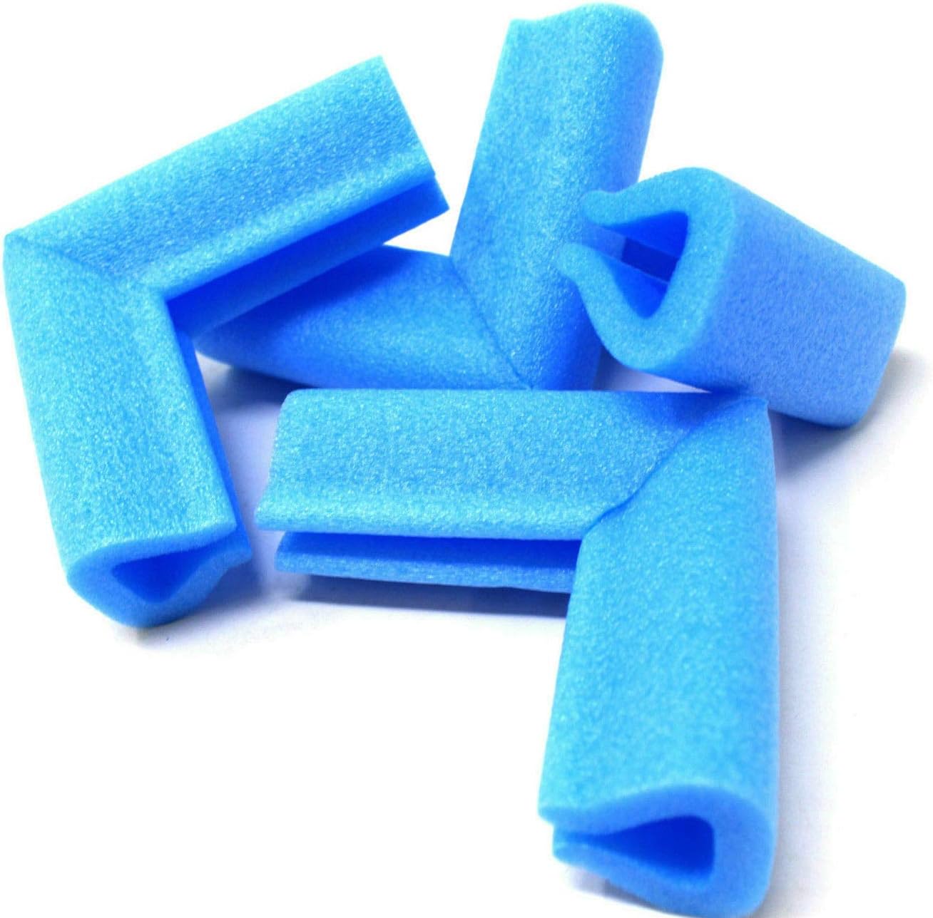 Falcon Workshop Supplies Ltd8 x Blue Plastic Frame Corner Protectors (Profile A)