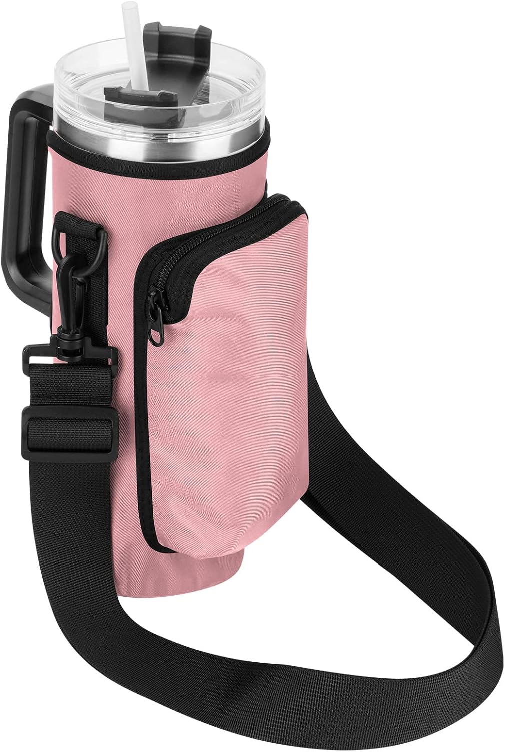 Xxerciz Water Bottle Carrier Holder with Strap for 40 oz Stanley