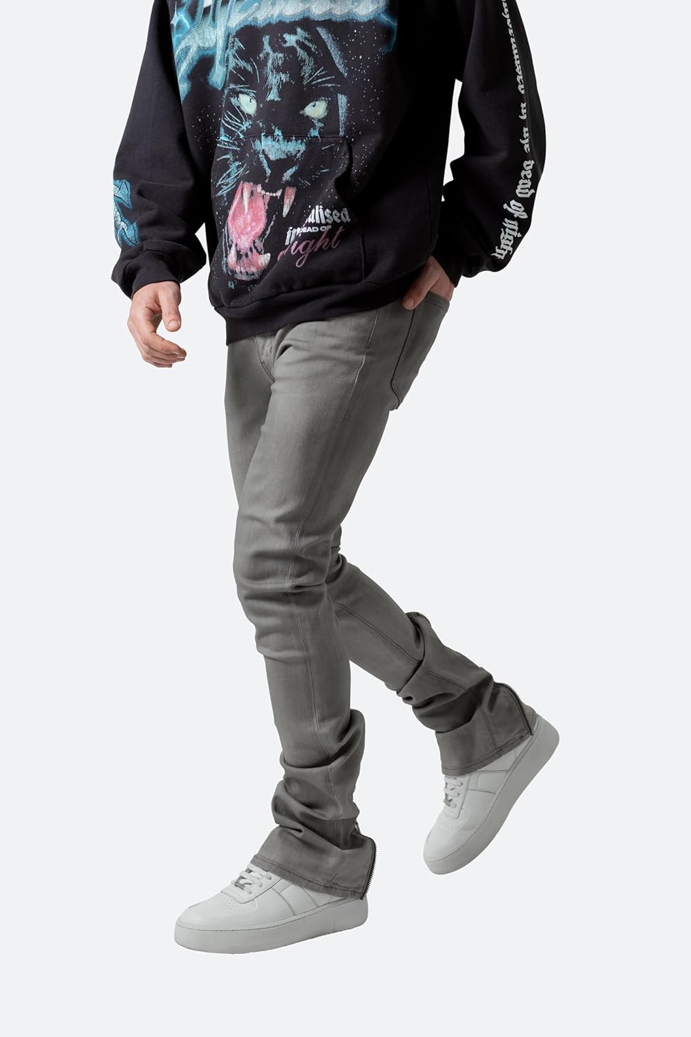 mnml Mens Mnml X491 Convertible Skinny Denim - Image 5