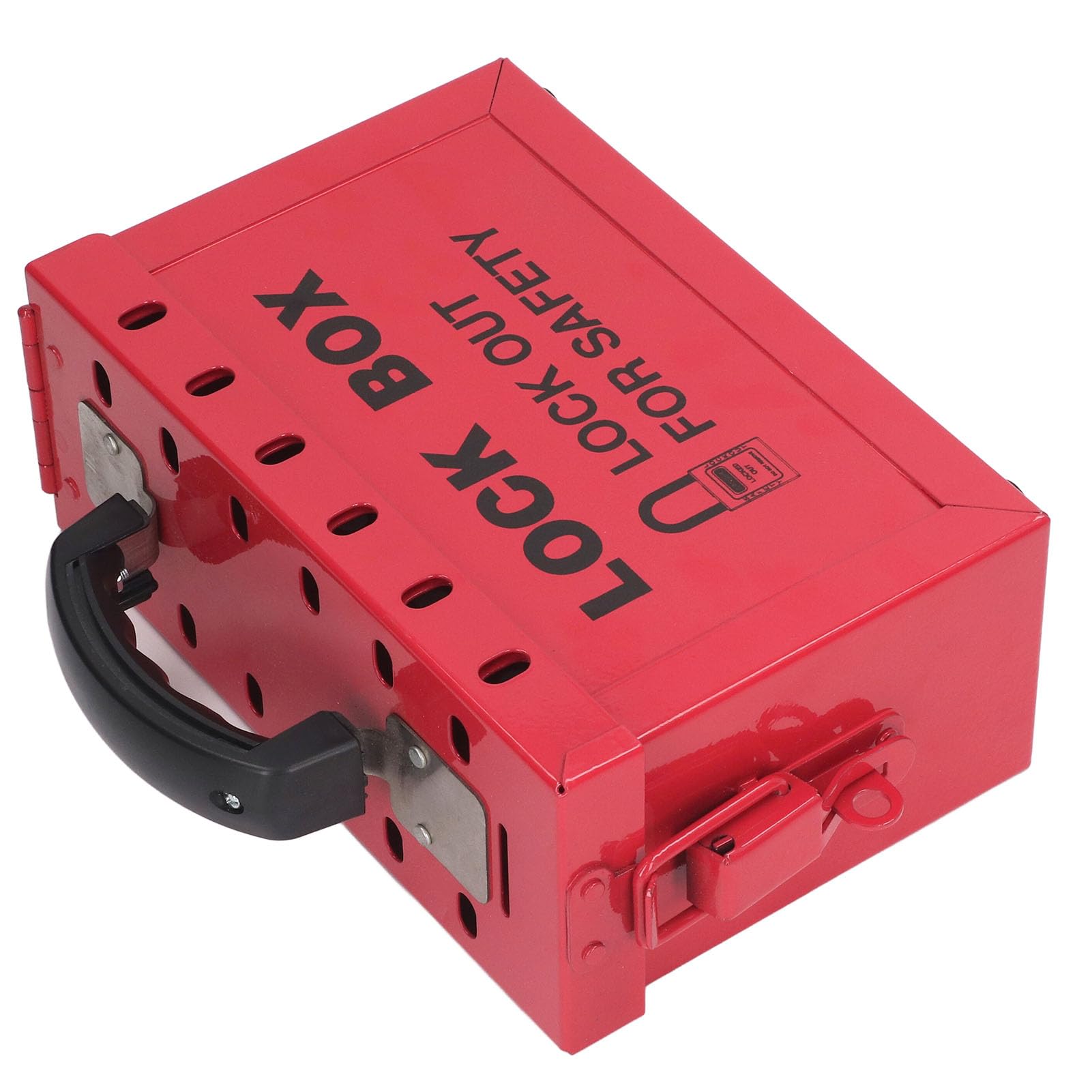 Tragbare Lockout -Tagout -Box Hochleistungs 13 Edelstahlgruppenkontrolle für die OSHA Konformität