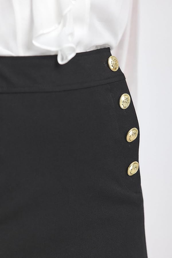 Derek Lam 10 Crosby Reyna MINI Skirt, Black, 12 by Derek Lam 10 Crosby - Image 3