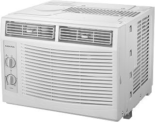Amana 5,000 BTU Window Air Conditioner, Cools up to 150 Sq. Ft., White
