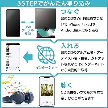 スマートフォン用CDレコーダー スマートフォン用CDレコーダー」の人気商品一覧 | 安い商品を