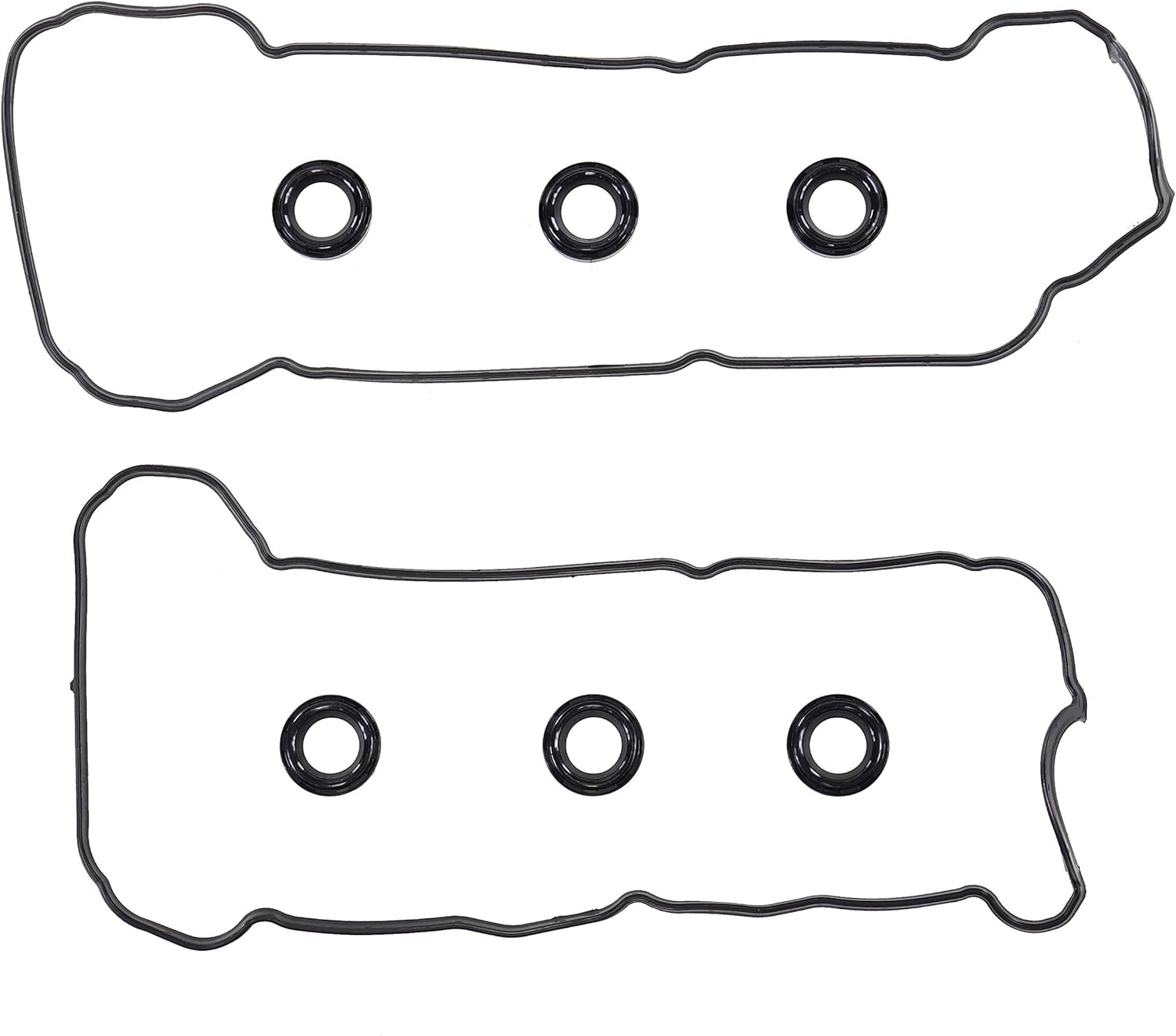 DNJ VC960G Valve Cover Gasket Set for 1994-2003, Lexus, Toyota, Avalon, Camry, ES300, Sienna, Solara, 3.0L, V6, DOHC, 24V, 2959cc, 2995cc