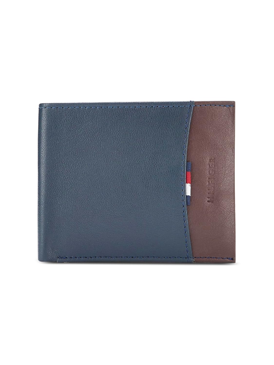 Tommy Hilfiger Mudcreek Leather Global Coin Wallet for Men – Brown & Tan, 4 Card Slots Tommy Hilfiger Mudcreek Leather Global Coin Wallet for Men – Brown & Tan, 4 Card Slots