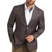 Mens Suit Jacket Blazer Casual Plaid Stripe Slim Fit Single Breasted Mens Tuxedos Jackets Party Sport Coats Blazers