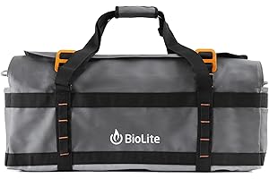 BioLite Fire Pit Plus Hanging Campfire, Portable, Bluetooth Grill, Coal Bed