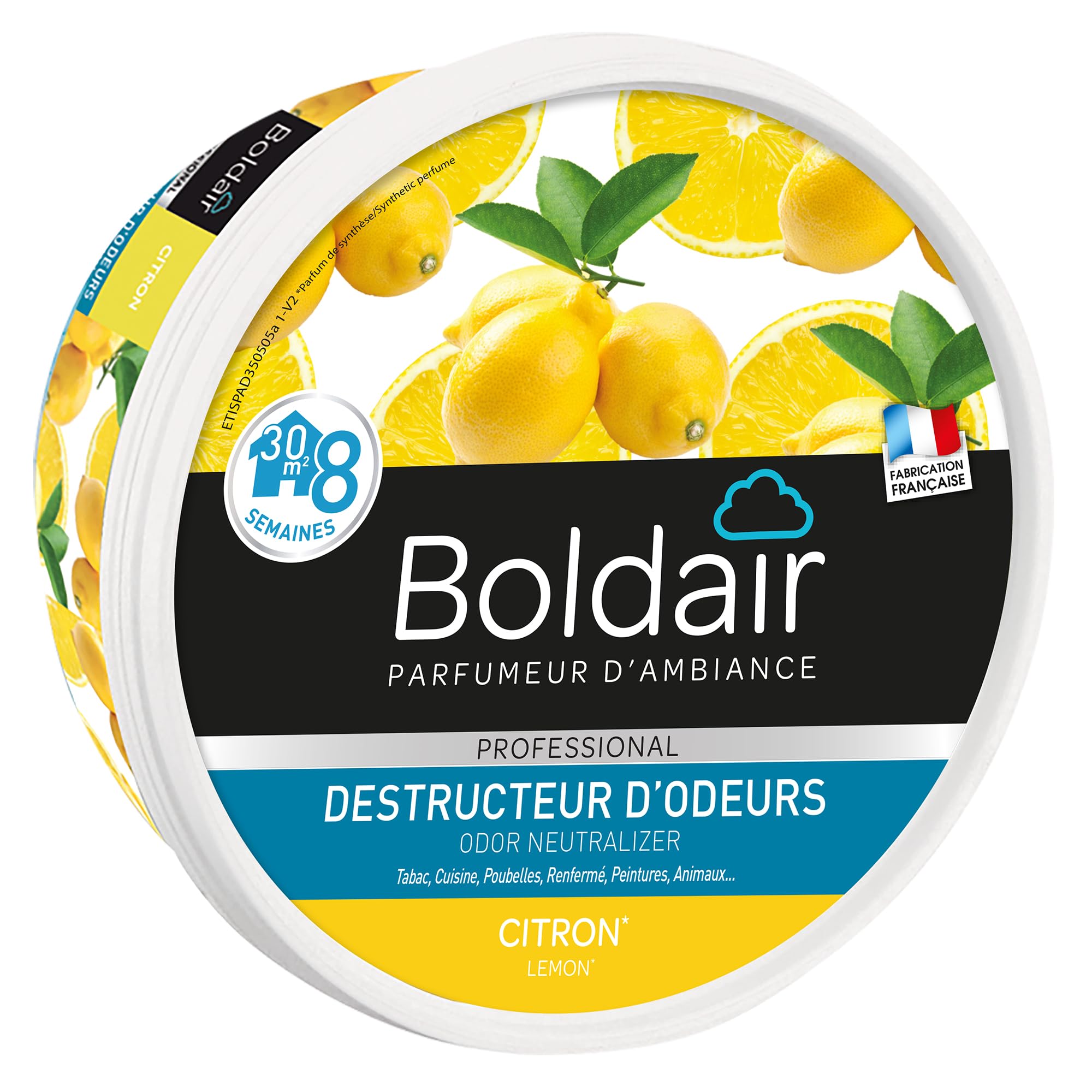 Boldair Gel Destructor olores Limón