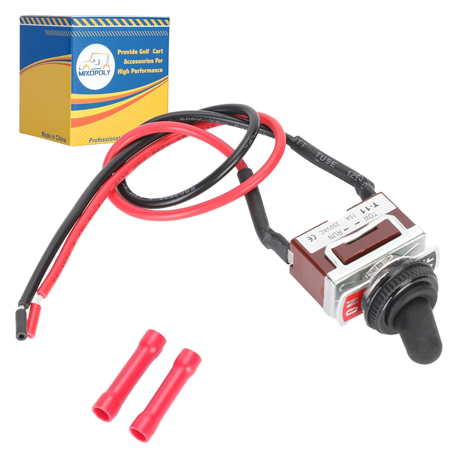 Golf Cart Run Tow Switch Replacement Kit for EZGO RXV and 2Five Electric 2008-up, OEM 608900