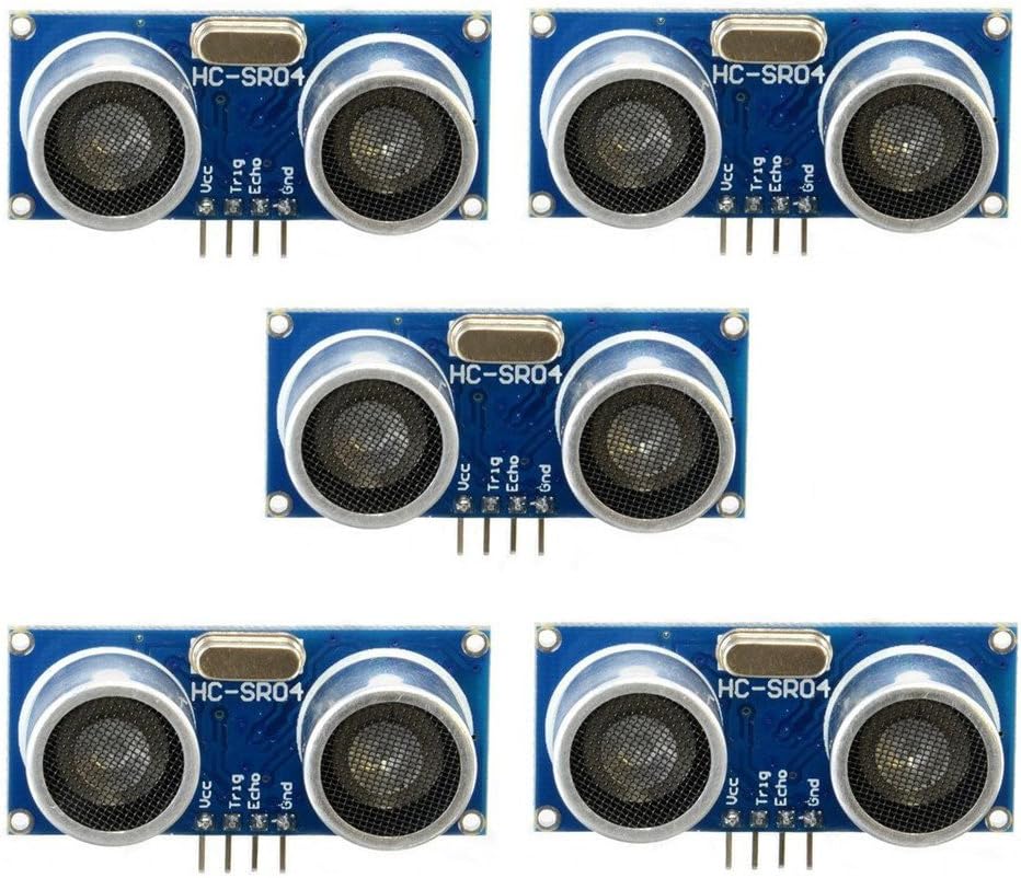 Ultrasonic Module HC-SR04 Distance Measuring Ranging Sensor for Arduino(5PCS)