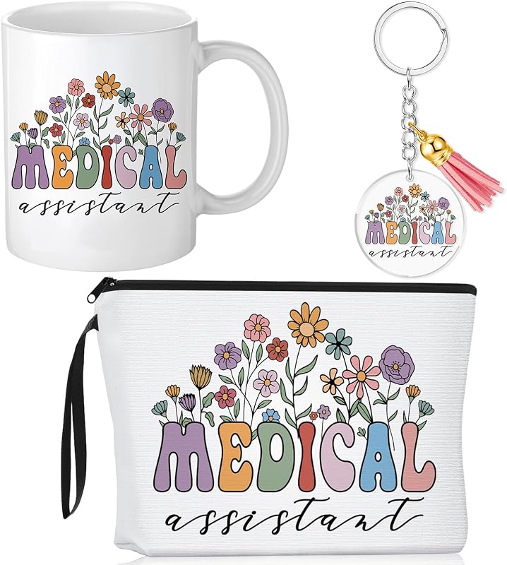 Havawish Conjunto com 3 itens para assistente médico, modelo Medical Assistant Week, em acrílico