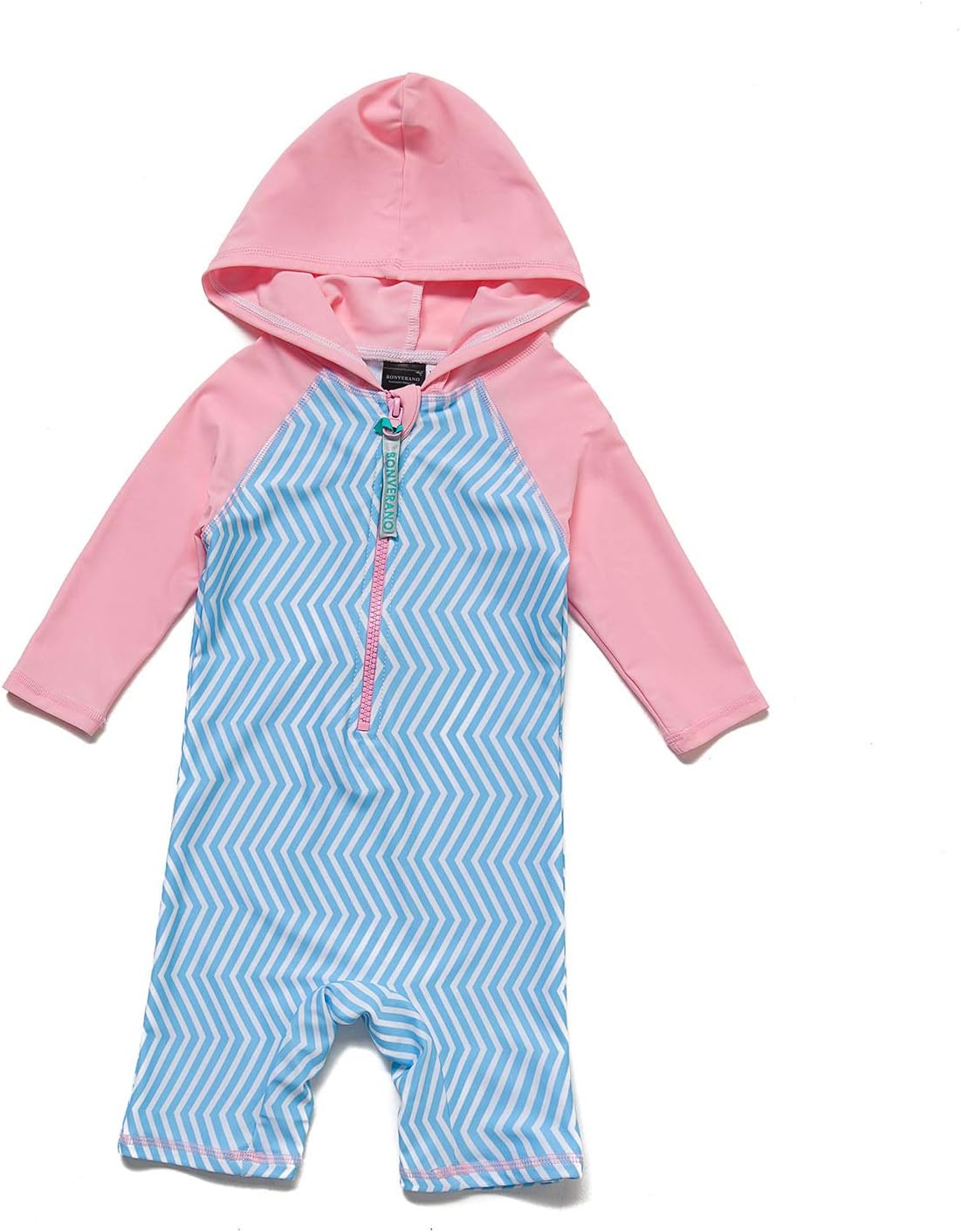 Maillot De Bain Bébé Fille UV50+ - Combinaison Intégrale à Capuche - Protection Solaire