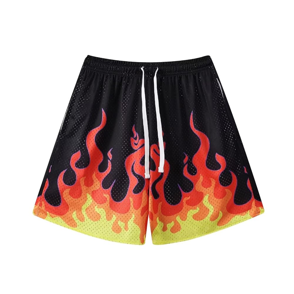APPLEBUM 　Logo Basketball Mesh Shorts NBA Logo Mashup Graphic Mesh Shorts | Graphic Unisex