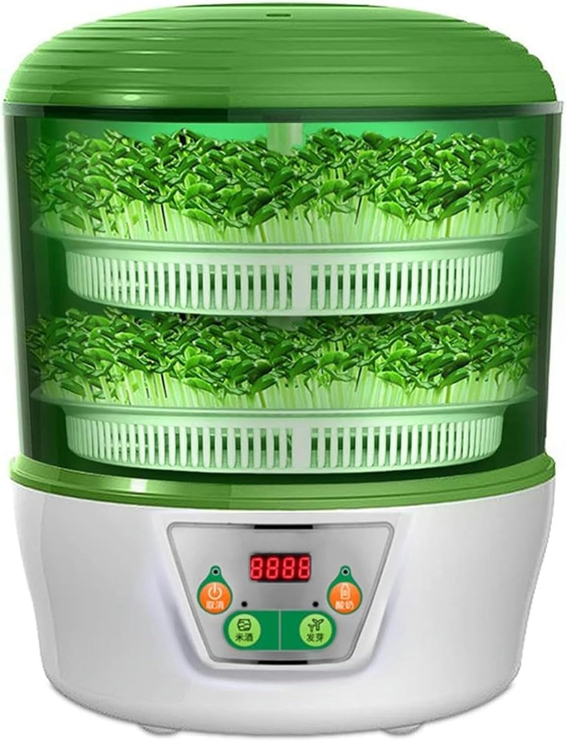 Seed Germination Kit, Automatic Bean Sprout Machine Soilless Cultivation of Grain Seed Cultivation Device Home Kitchen Large-Capacity Bean Sprout Machine-1/