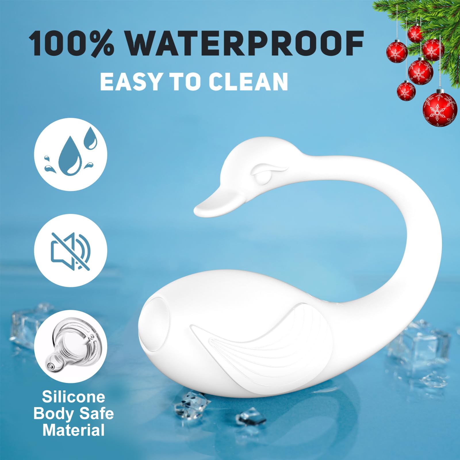 APP Control Wearable Vibrator for Women, Long Distance G spot Vibrator Bluetooth Couples Sex Toys, Clitoral Anal Stimulation Mini Vibrators with 9 Powerful Vibration Modes Female Sex Toy ()