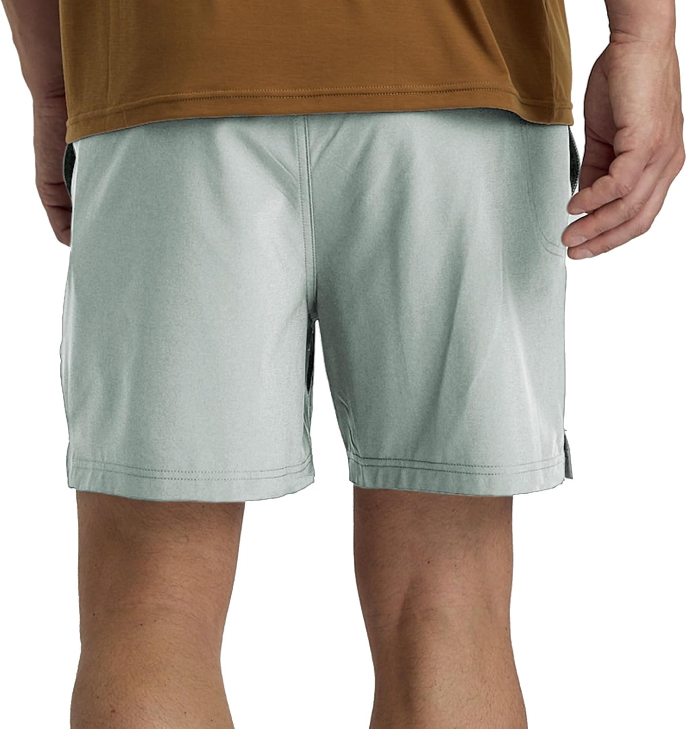 Free Fly Men's Lined Active Breeze Short, 5.5 Inch Inseam - Casual Men’s Athletic Shorts with Liner, Pocket