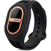 Ultrasonic Bracelets for Adults, Rechargeable USB Wristband with 6 Modes, IPX4 Water-Resistant, 300 mAh Battery, Removable Silicone Bands for All Family, Camping, Travel