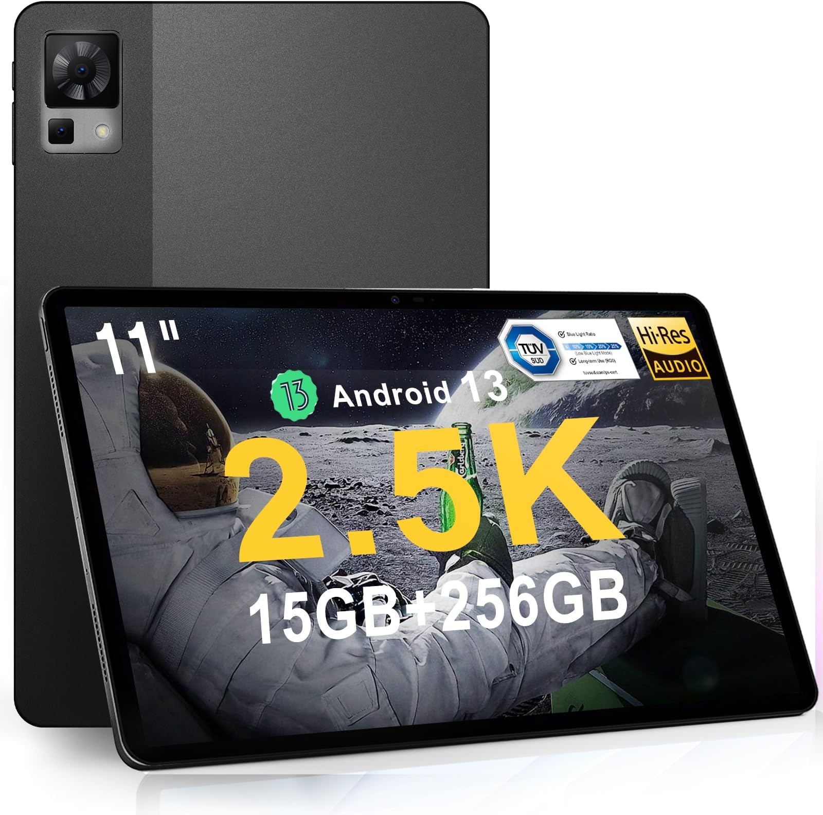 DOOGEE T30 PRO Tablet,11'' 2.5K Android 13 Tablets, 15GB+256GB Octa