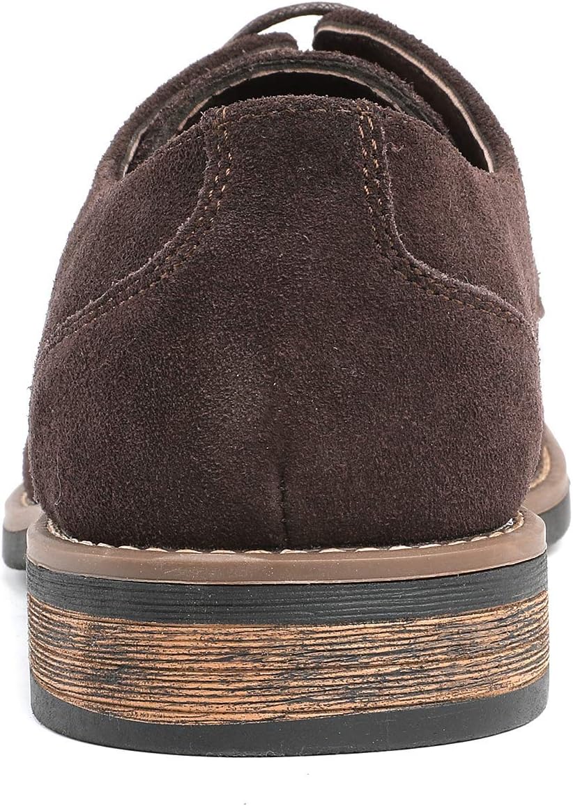 Bruno Marc Men's Urban Suede Lace Up Oxfords Shoes