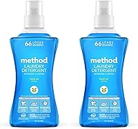 Vista 8 de Method Detergente líquido para ropa, aire fresco, 66 cargas por botella, removedor de manchas, 53.5 onzas líquidas (paquete de 1)