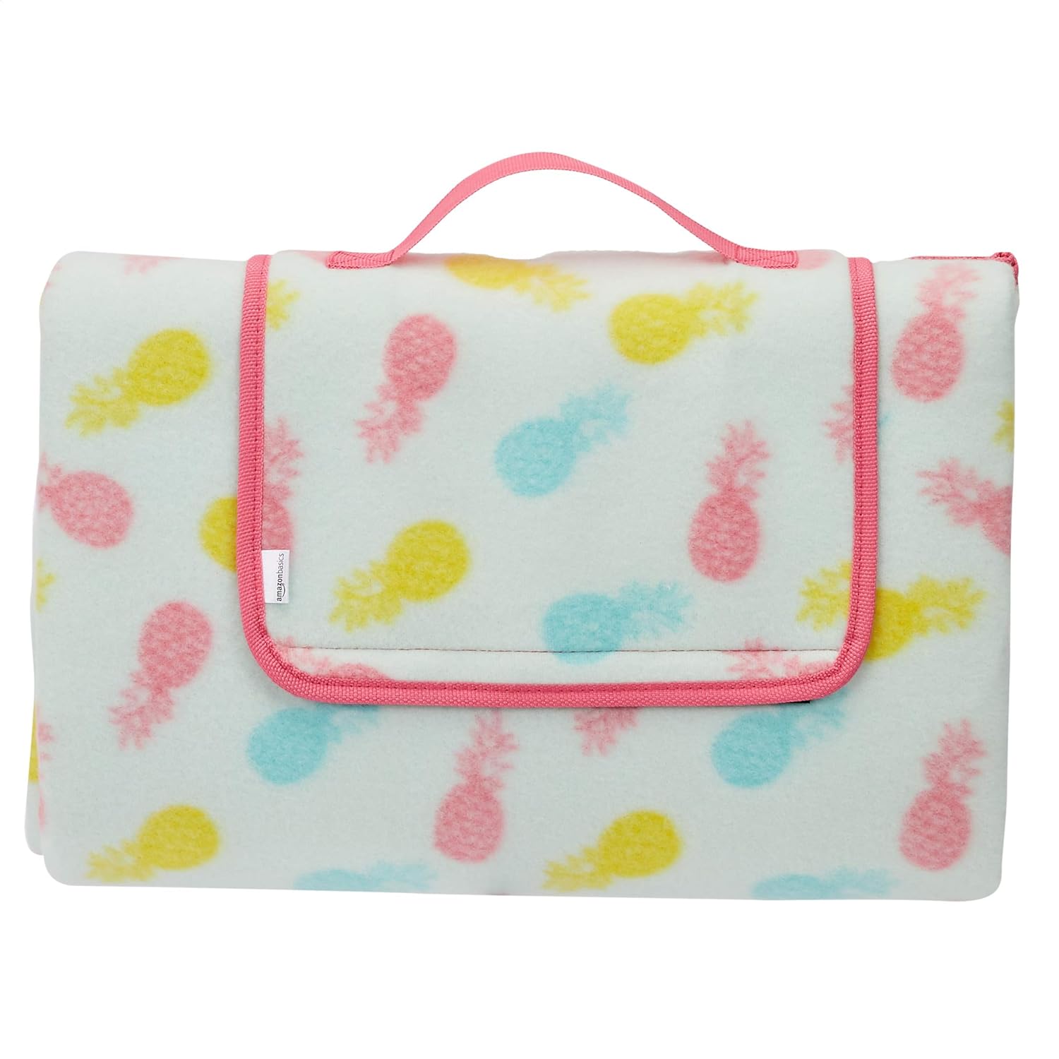 Amazon Basics - Manta para pícnic con base impermeable, 150 x 195 cm