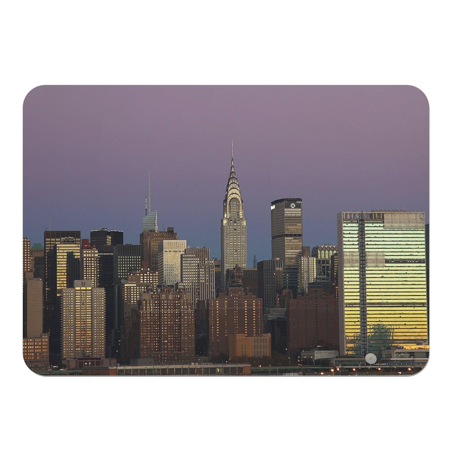 Sets de table liège New York napperons skyline grattes ciel grand format