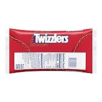 Vista 2 de Twizzlers Twists, caramelo de regaliz con sabor a fresa estilo masticable, bolsa de 16 oz