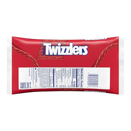 Vista 17 de TWIZZLERS Twists - Bolsa grande de caramelo masticable con sabor a fresa, 32 onzas