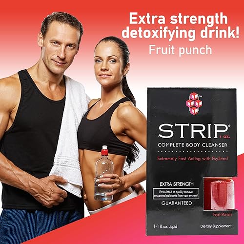 Miniatura 3 de Wellgenix Strip Herbal Cleanse Detox Liquid - Limpiador de cuerpo entero - Bebida desintoxicante extra fuerte - Limpieza rápida - Ponche de frutas