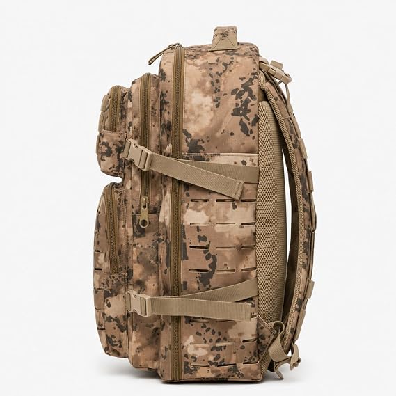 50L Taktik Sırt Çantası - 1000D Cordura Kumaş, MOLLE Sistemli, Su Geçirmez Profesyonel Kamp, Dağcılık ve Outdoor Çantası