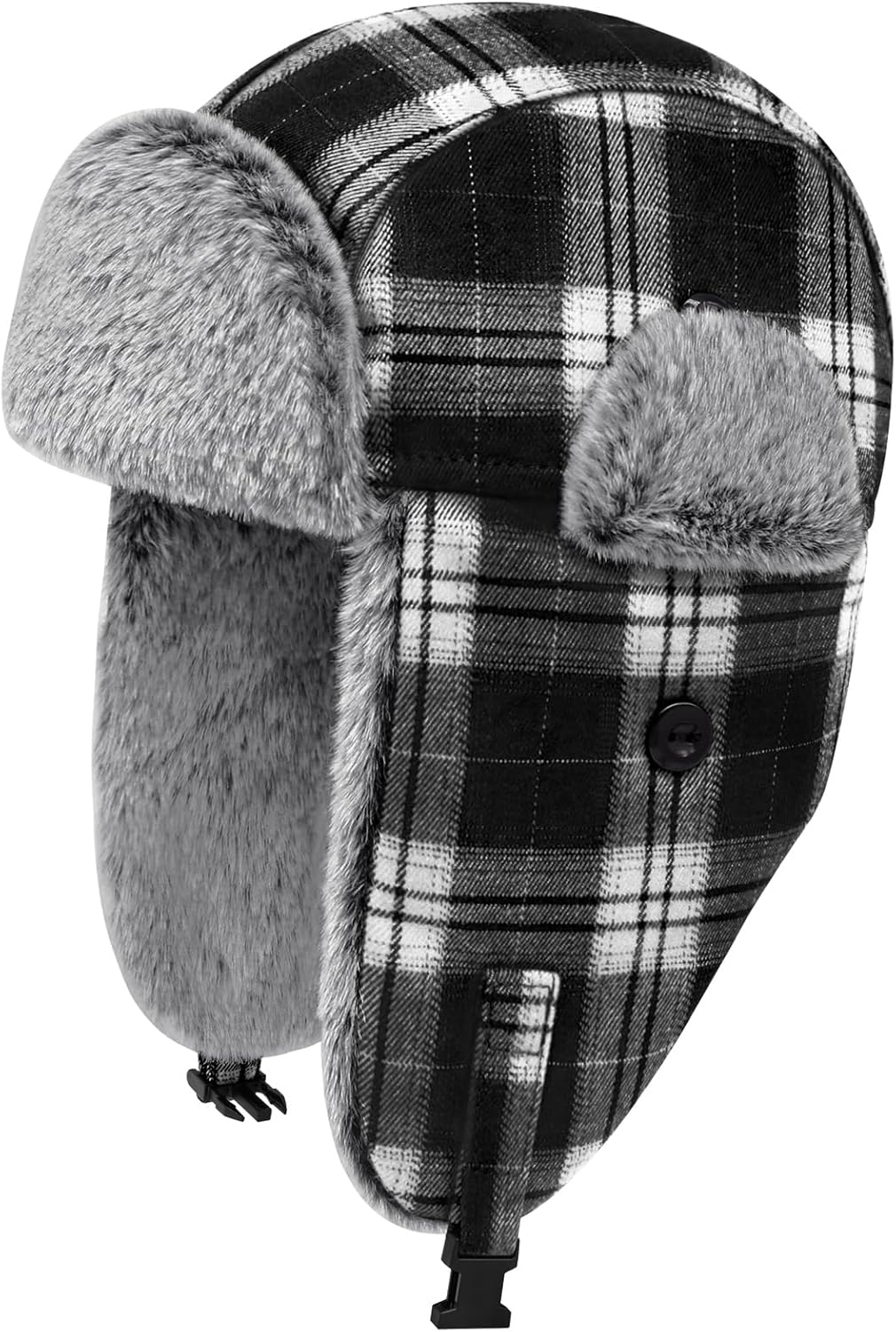 Sarfel Toddler Winter Hat Warm Fur Fleece Baby Boy Winter Hat Kids Trapper Hat Toddler Snow Hat Girls Winter Hat with Earflap