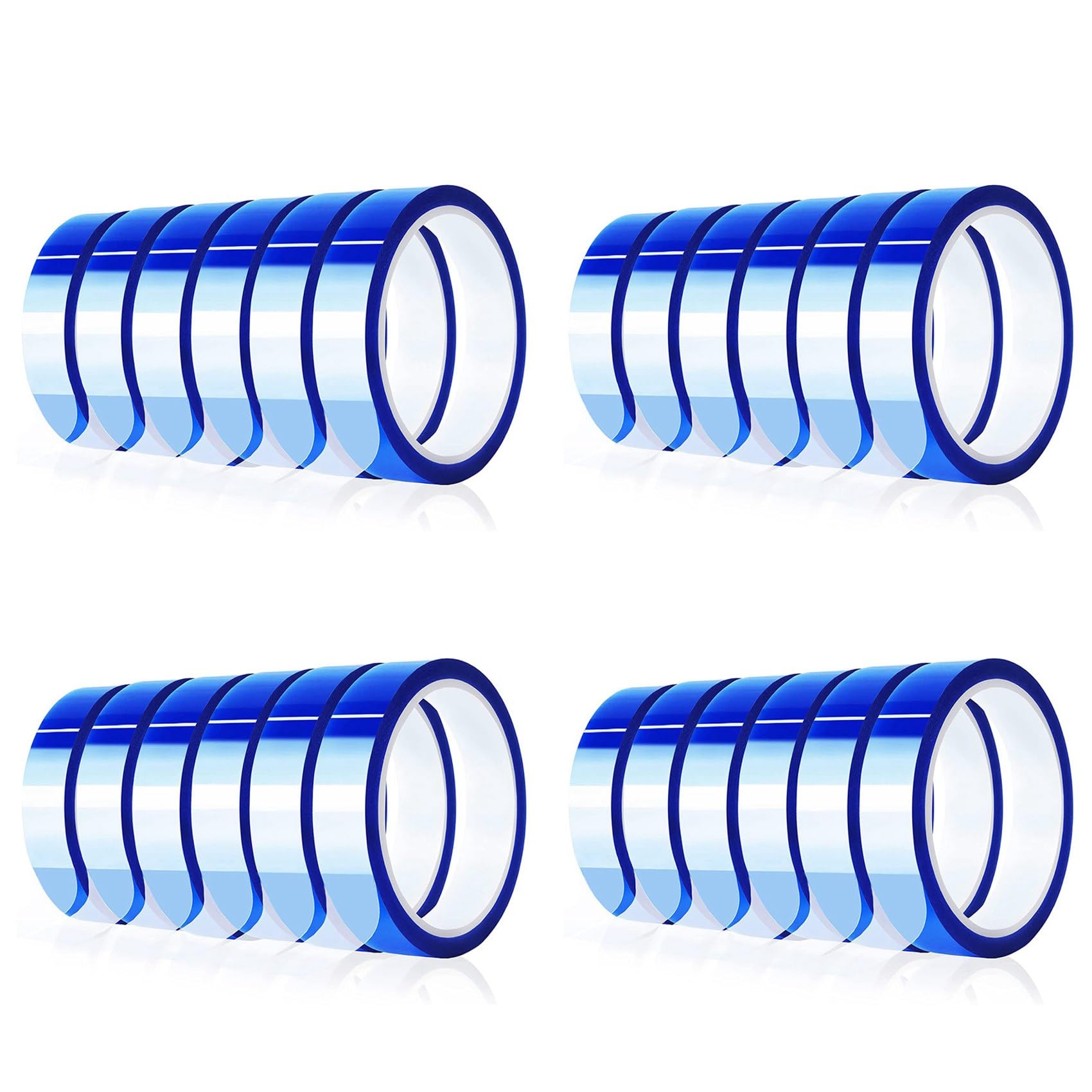 24 Rollos 20mm X33M Cinta de Cinta Resistente Al de Alta Temperatura Cinta de Transferencia de para Prensa de Sublimación de