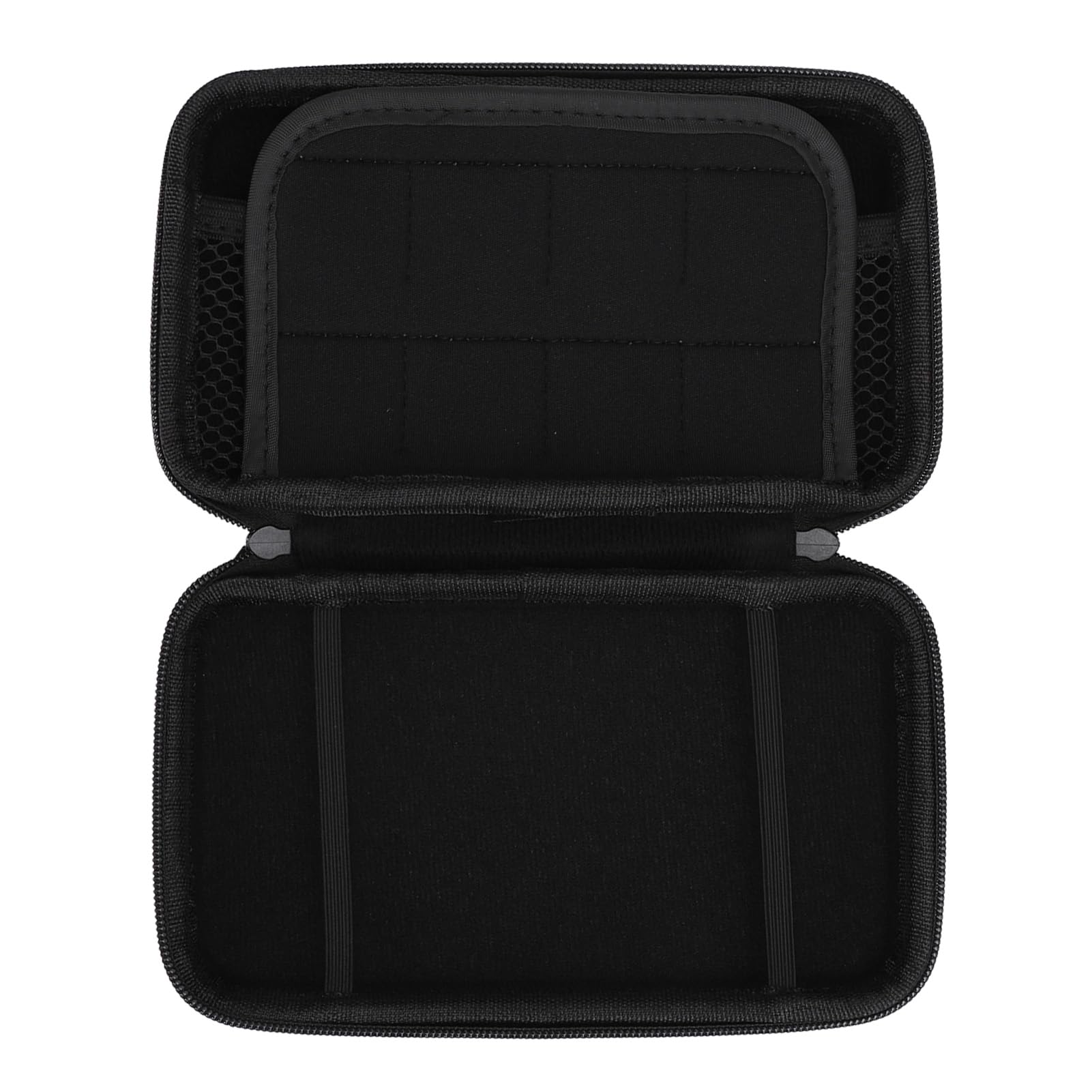 Cocoarm Pokrowiec Transportowy dla New 2DS XL 2DS LL 3DS, Twarda Etui Ochronna z 8 Miejscami na Gry, Wodoodporna Powłoka PU i Miękka Wyściółka (czerwony)