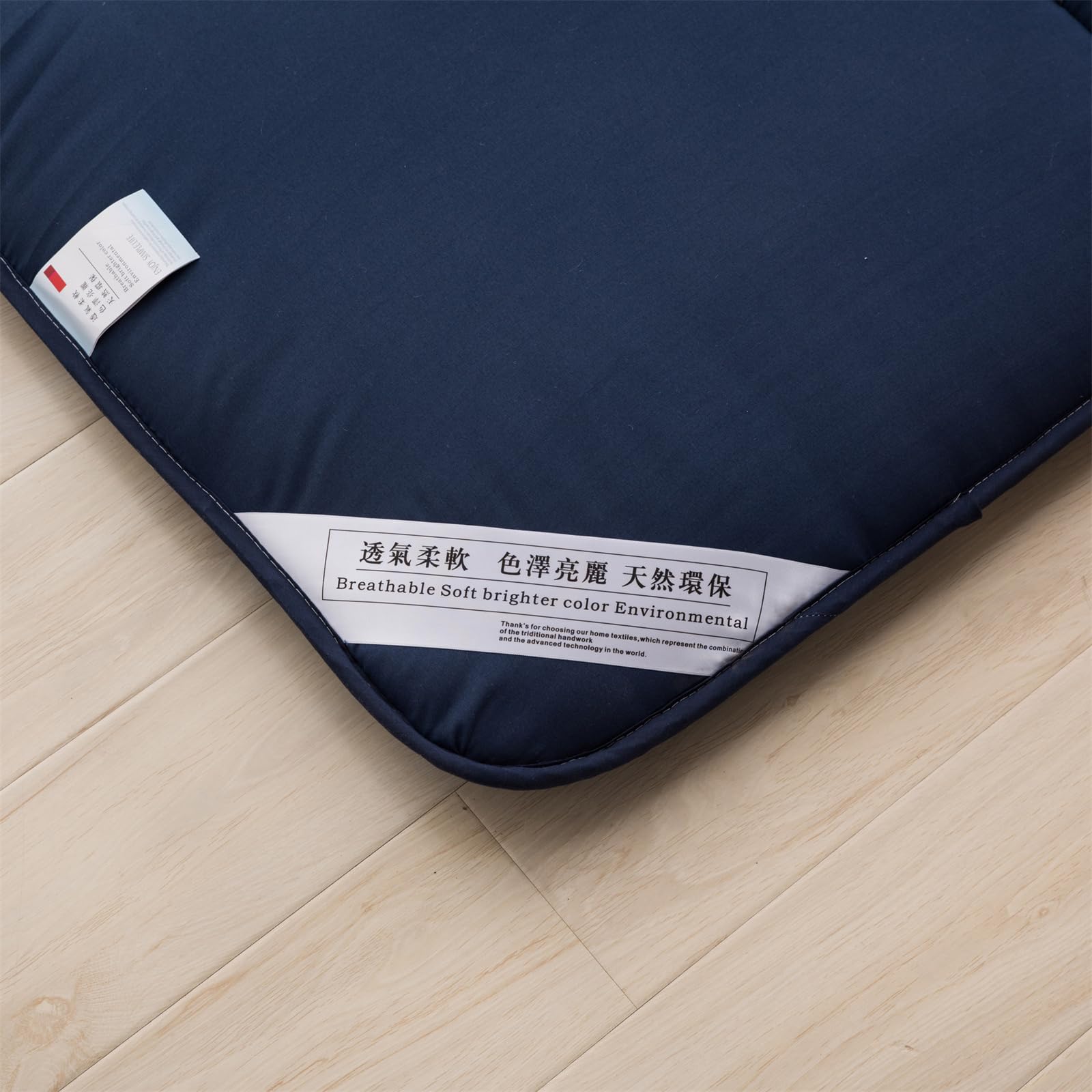 Colchón de suelo individual, tapete de tatami suave y transpirable, portátil, enrollable, grueso, plegable, para cama de dormitorio de estudiantes (gris, 90 x 200 cm)
