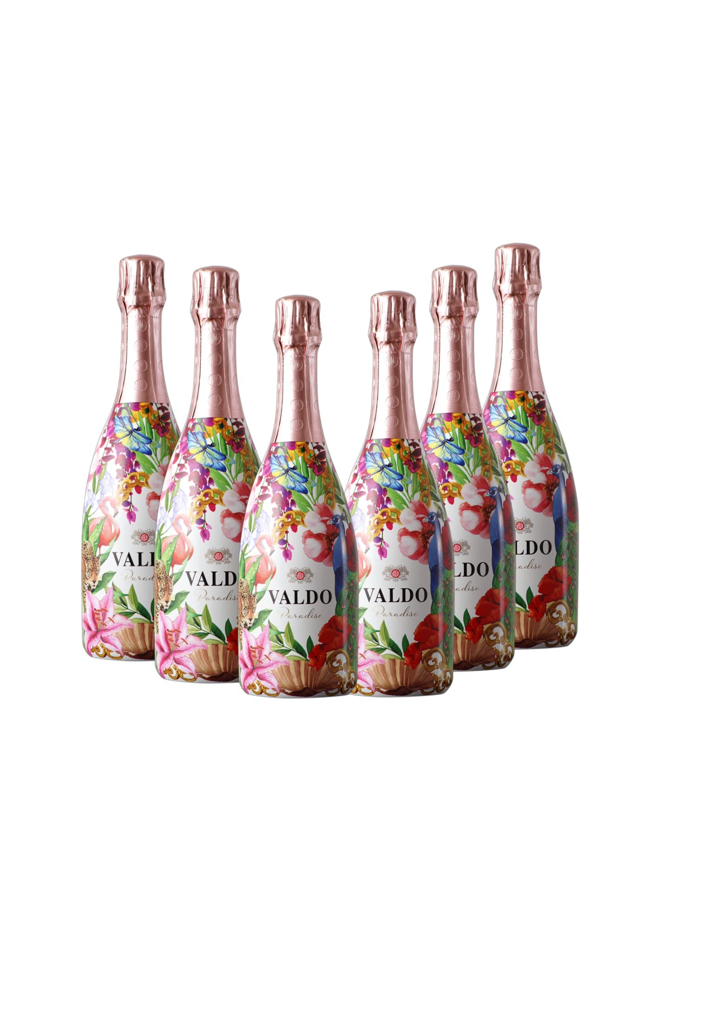 Valdo Paradise Spumante Rosé, 750 ml x 6