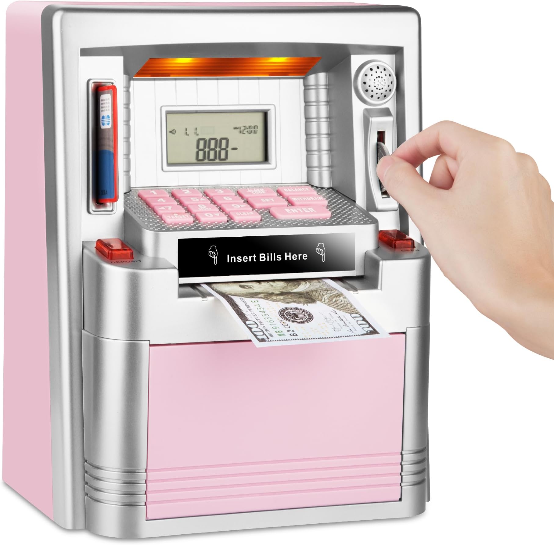Toy Talking ATM Bank ATM Machine Savings Bank for Kids