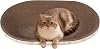 Cat Scratcher Cardboard - Comfortable Breathable Corrugated Pet Supplies - Oval Cat Scratcher Couch Bed | for Small Large Kitten Play Sleep Outdoor Home Living Room Bedroom Floor