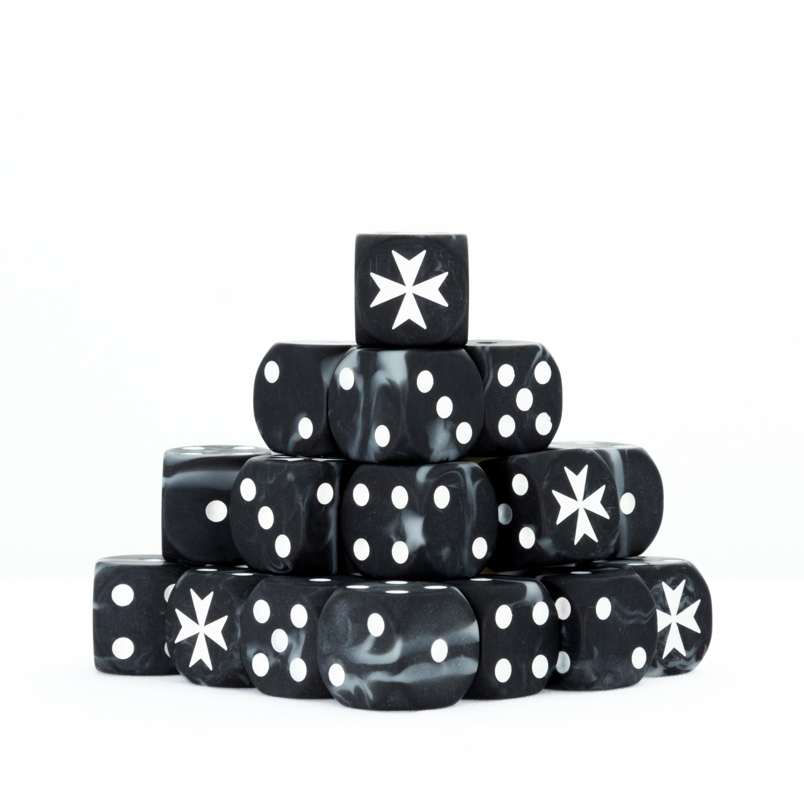 Amazon.com: Baron of Dice Knights Templar Resin Dice - Set of 25