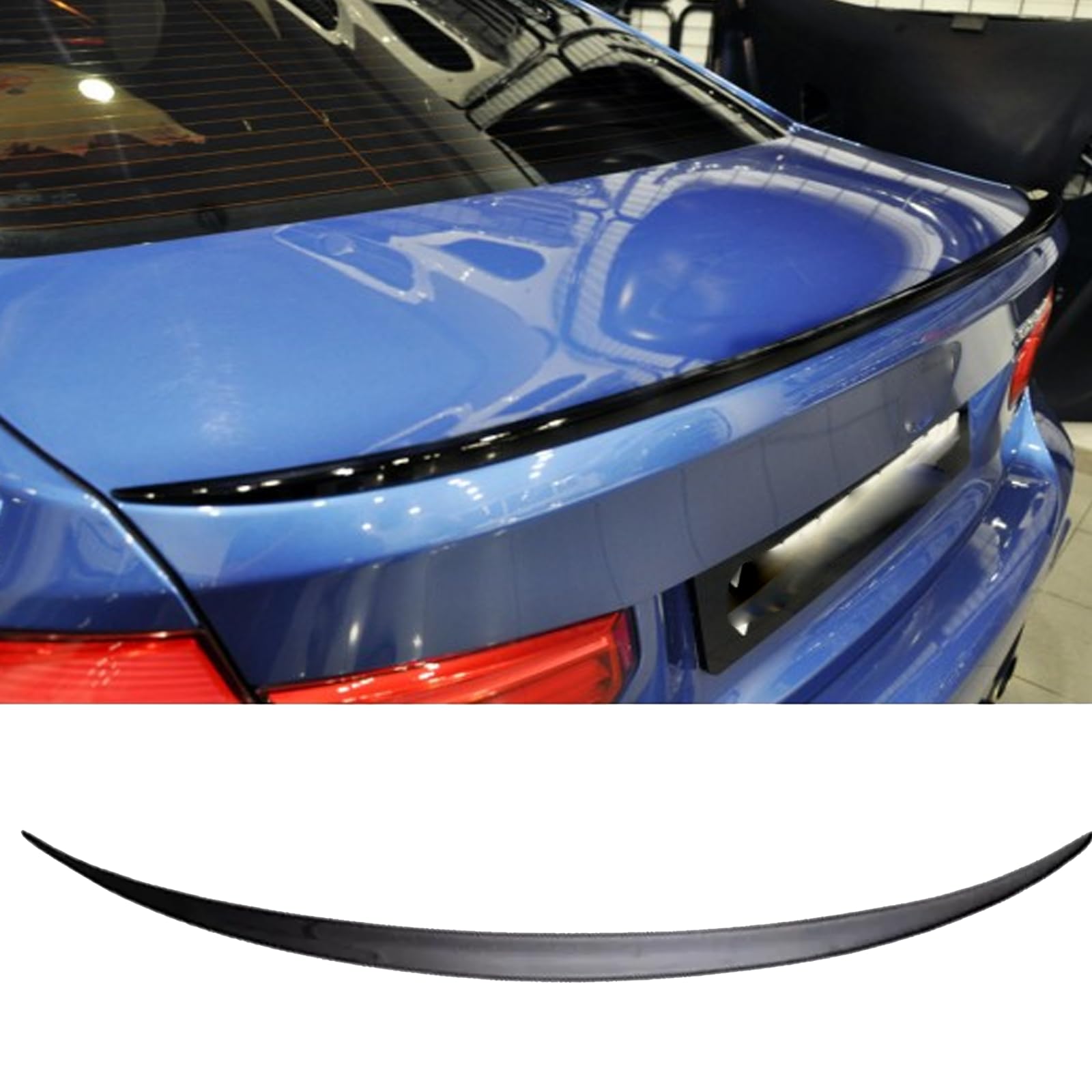 Catch USA Rear Trunk Spoiler for BMW 3 Series F30 2012 2018 ABS Material Glossy Black Car…