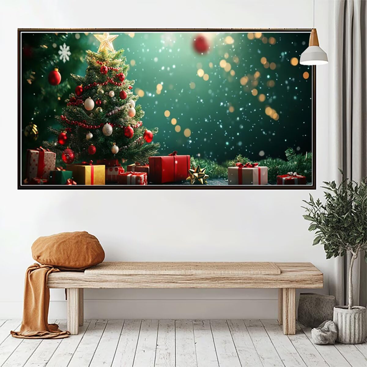 油絵 絵画【クリスマス夜に】 油絵 絵画【クリスマス夜に】 7c1fed70c57bddc6dca75b7288cbea